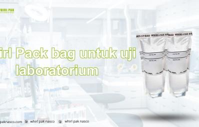 Whirl Pack bag untuk uji laboratorium
